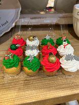 Mini Frosted Christmas Cupcake