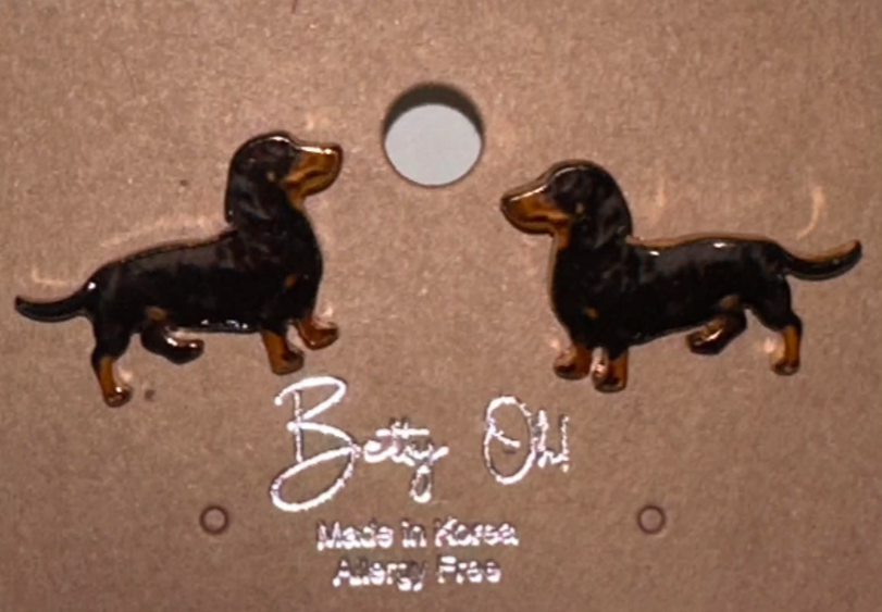 Dachshund Earrings