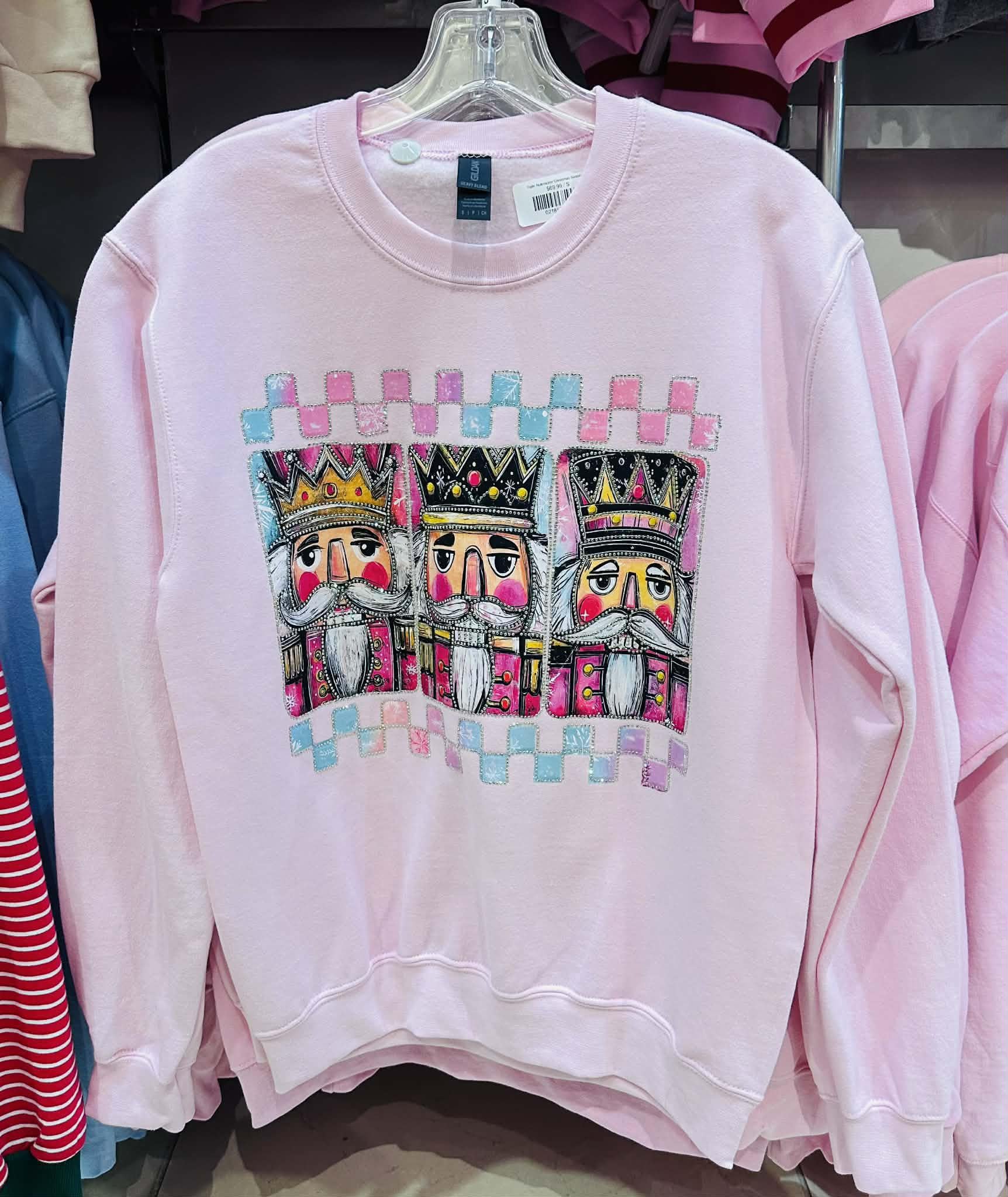 Triple Nutcracker Christmas Sweatshirt