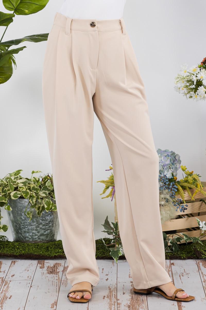 Business Pleated Slacks