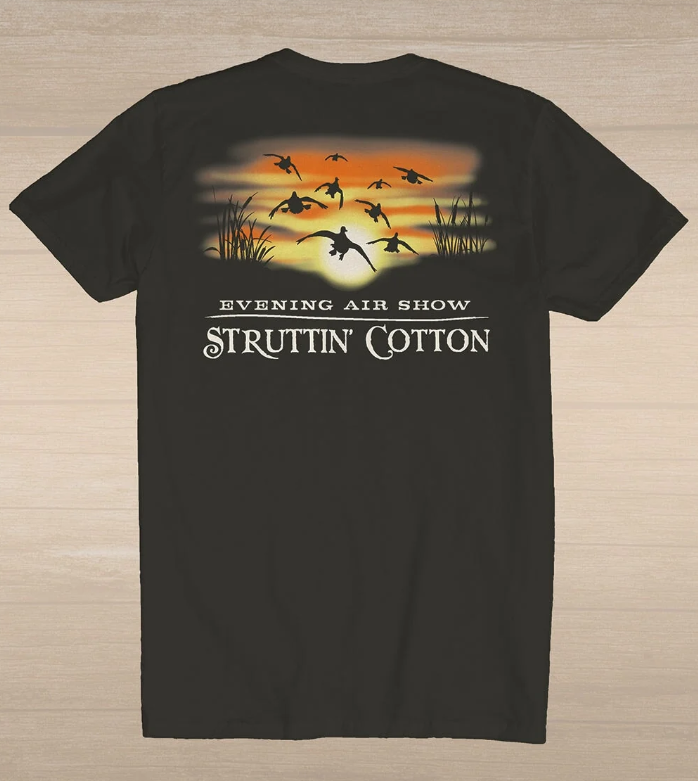 Evening Airshow T-Shirt - Charcoal