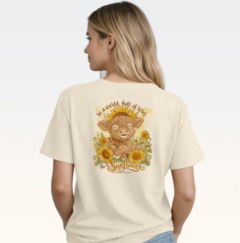 SC Classic Be A Sunflower Cow - Natural