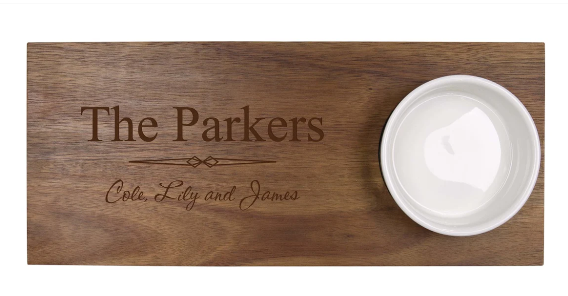 Serving Board With Bowl