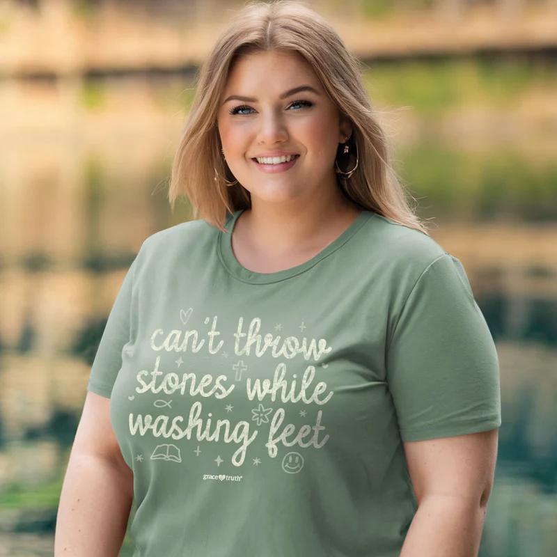 Grace & Truth Women's T-Shirt - Stones Throw