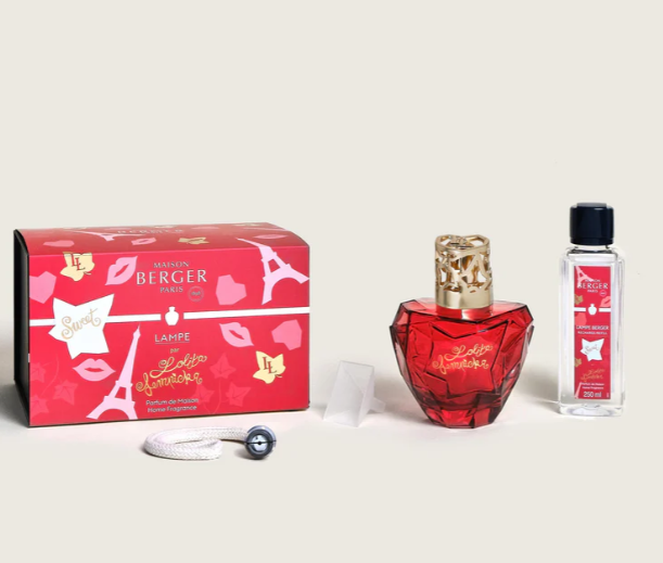 Lolita Lempicka Sweet Fragrance Lamp Gift Set with Lolita Lempicka Sweet