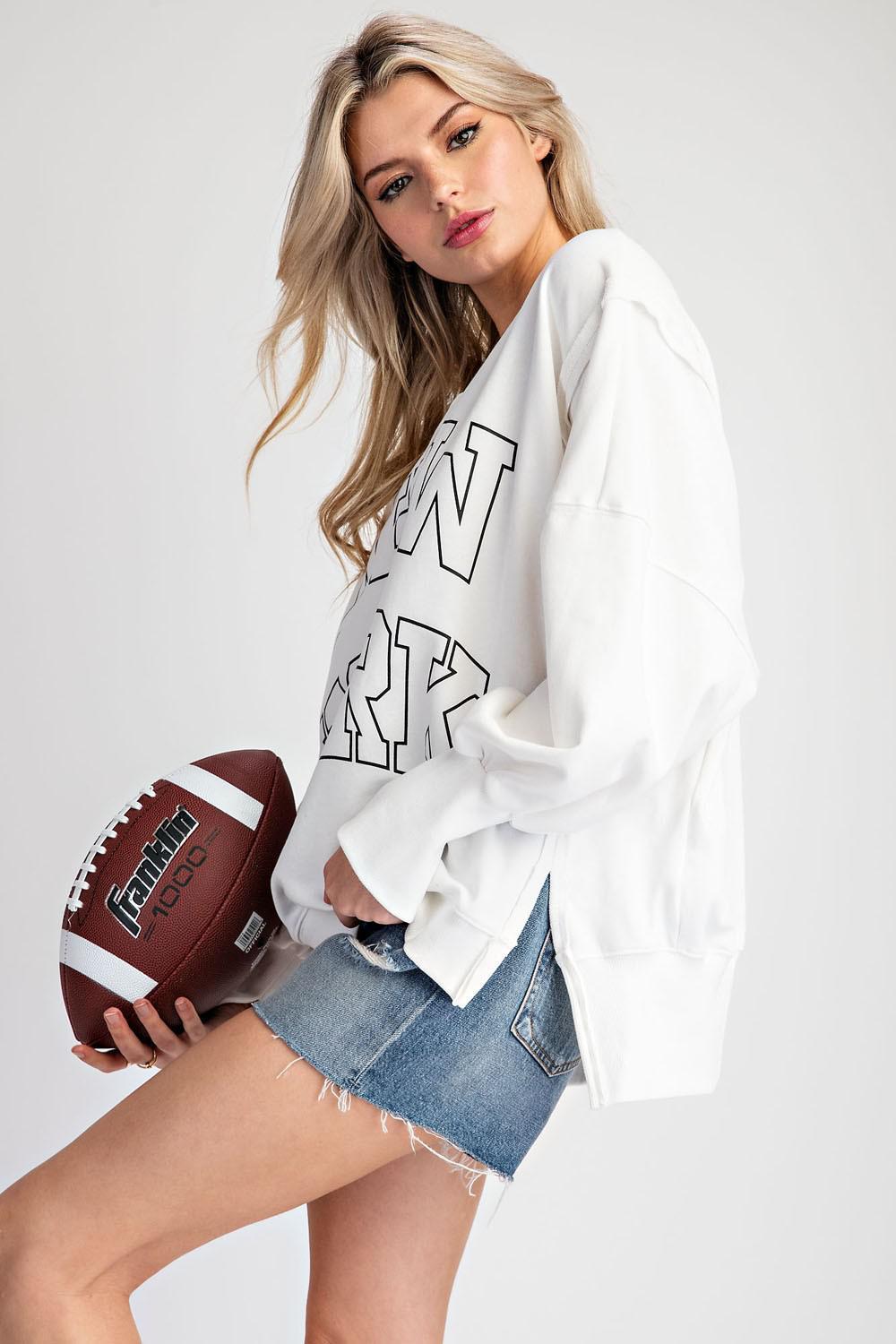 New York Pullover Top