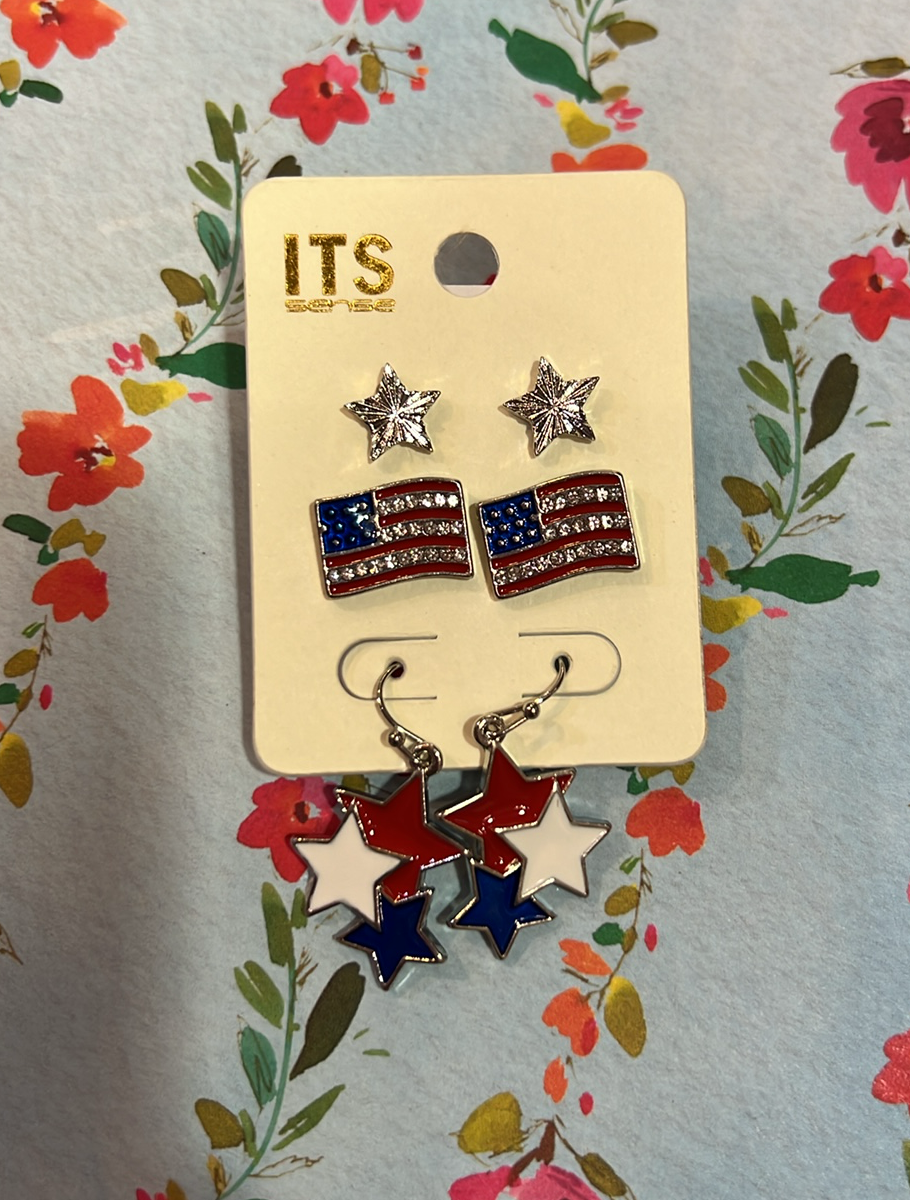 USA Earring Set