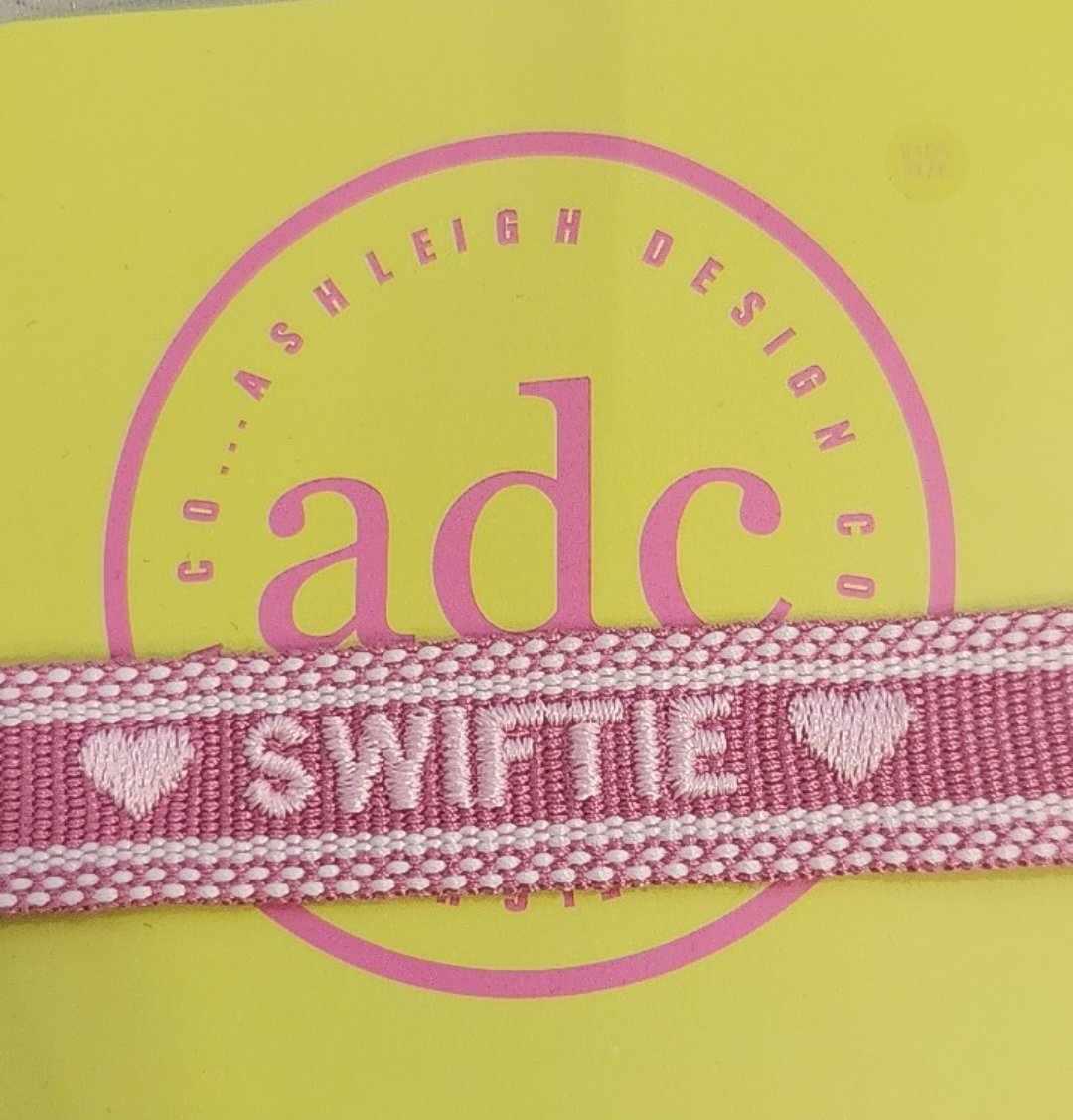 Swiftie Embroidered Bracelet