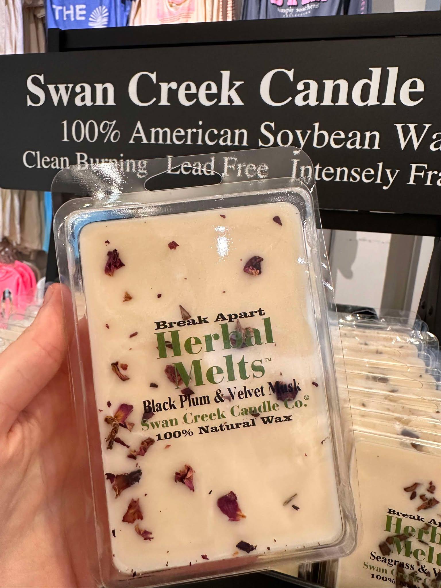 Swan Creek Herbal Melts - Black Plum & Velvet Musk