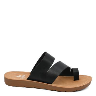 Black Just A Fling Sandal