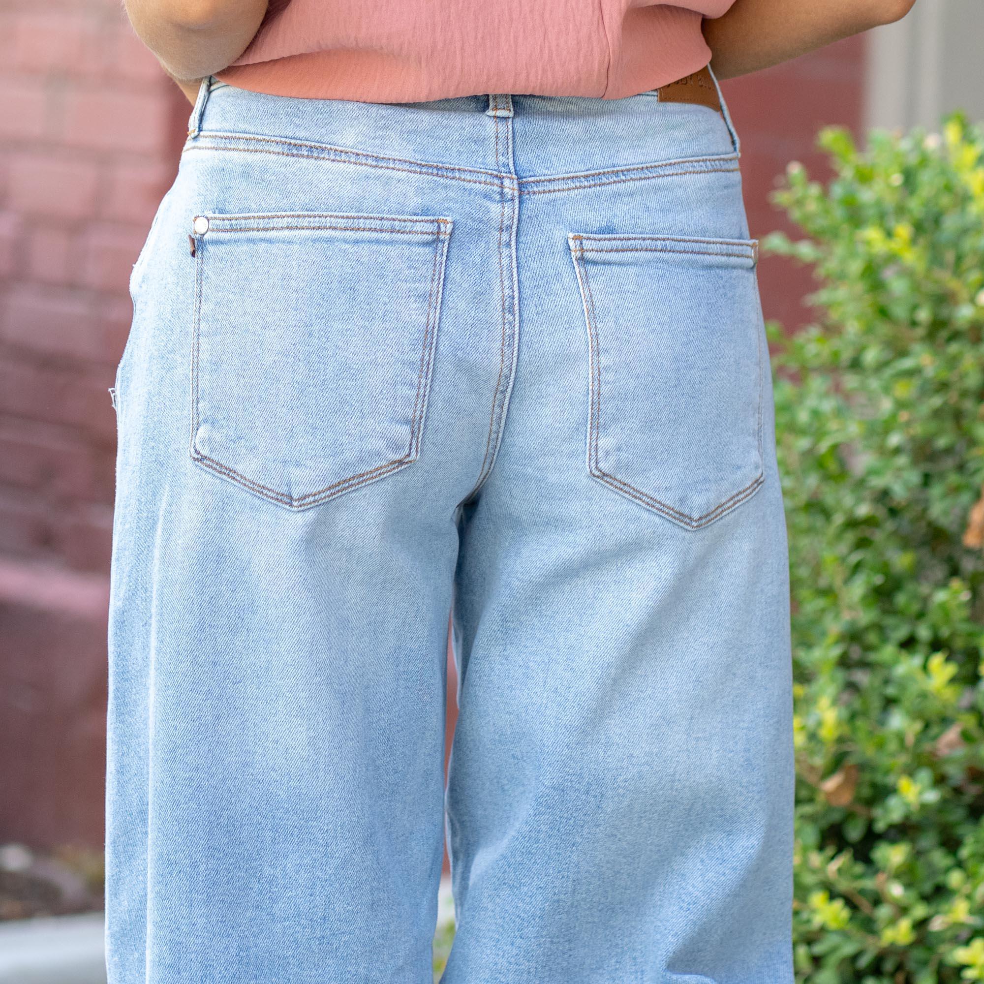 Judy Blue Wilhemina HW Rigid Magic Twisted Jeans