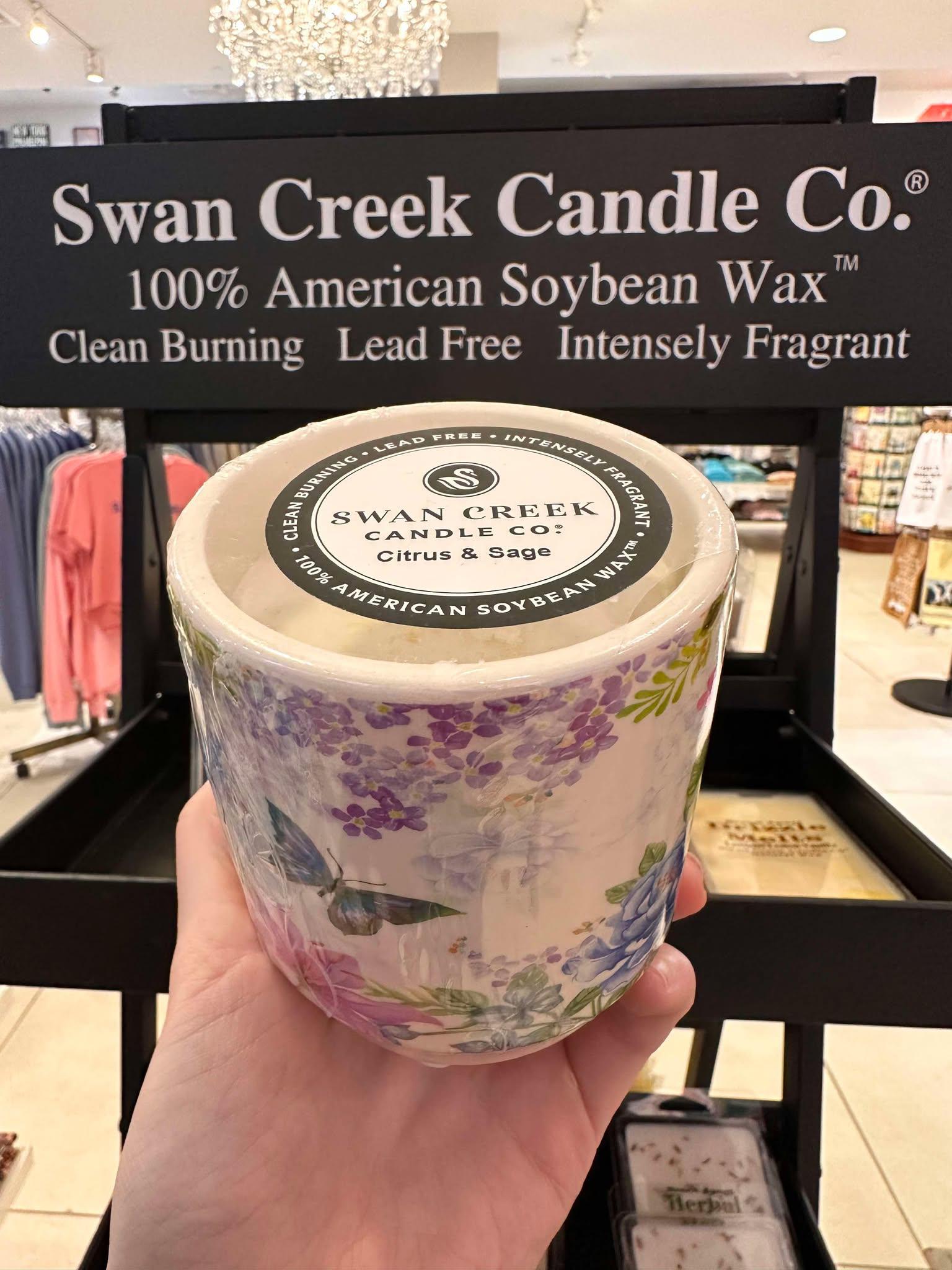 Swan Creek Citrus & Sage 9oz. Candle