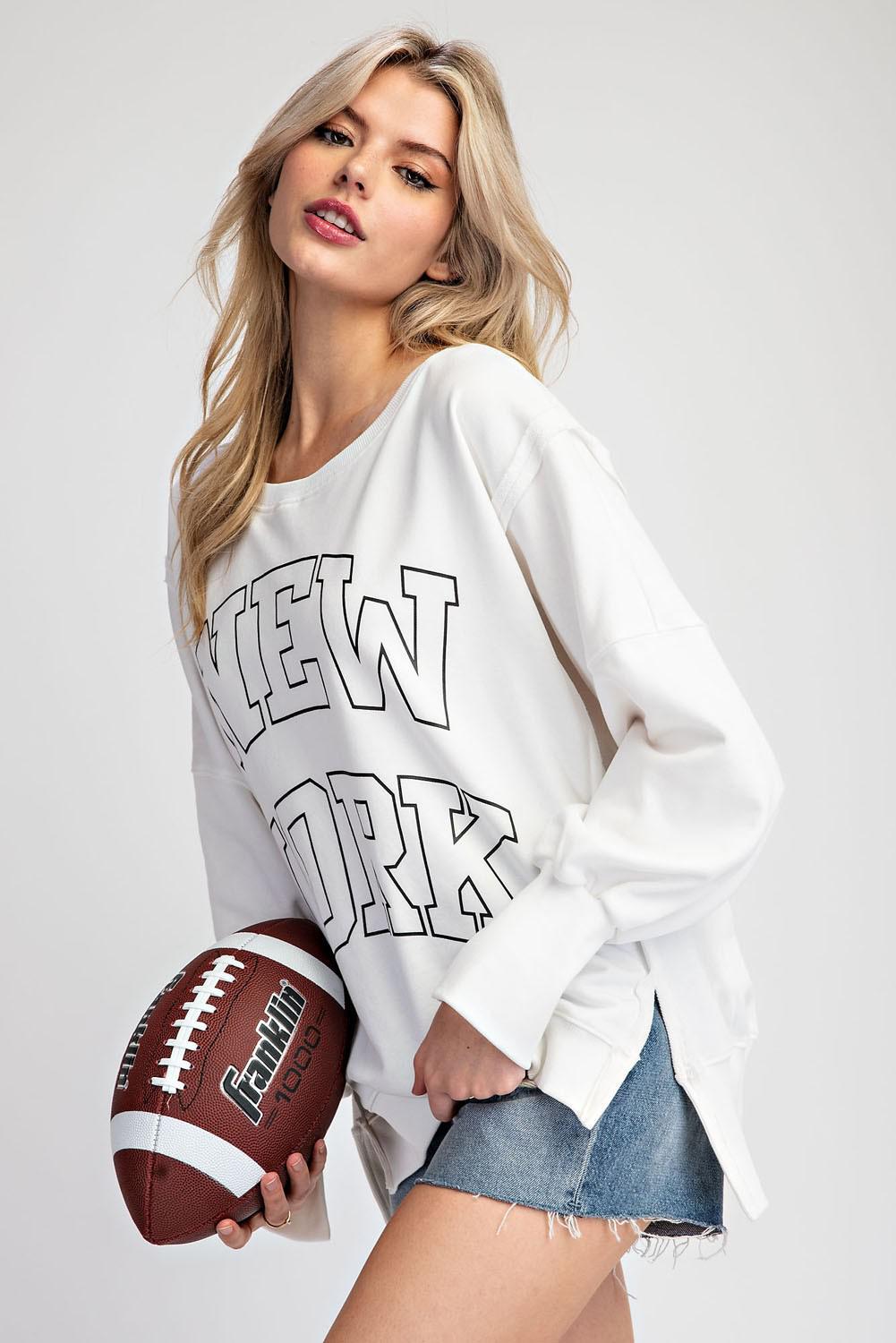 New York Pullover Top