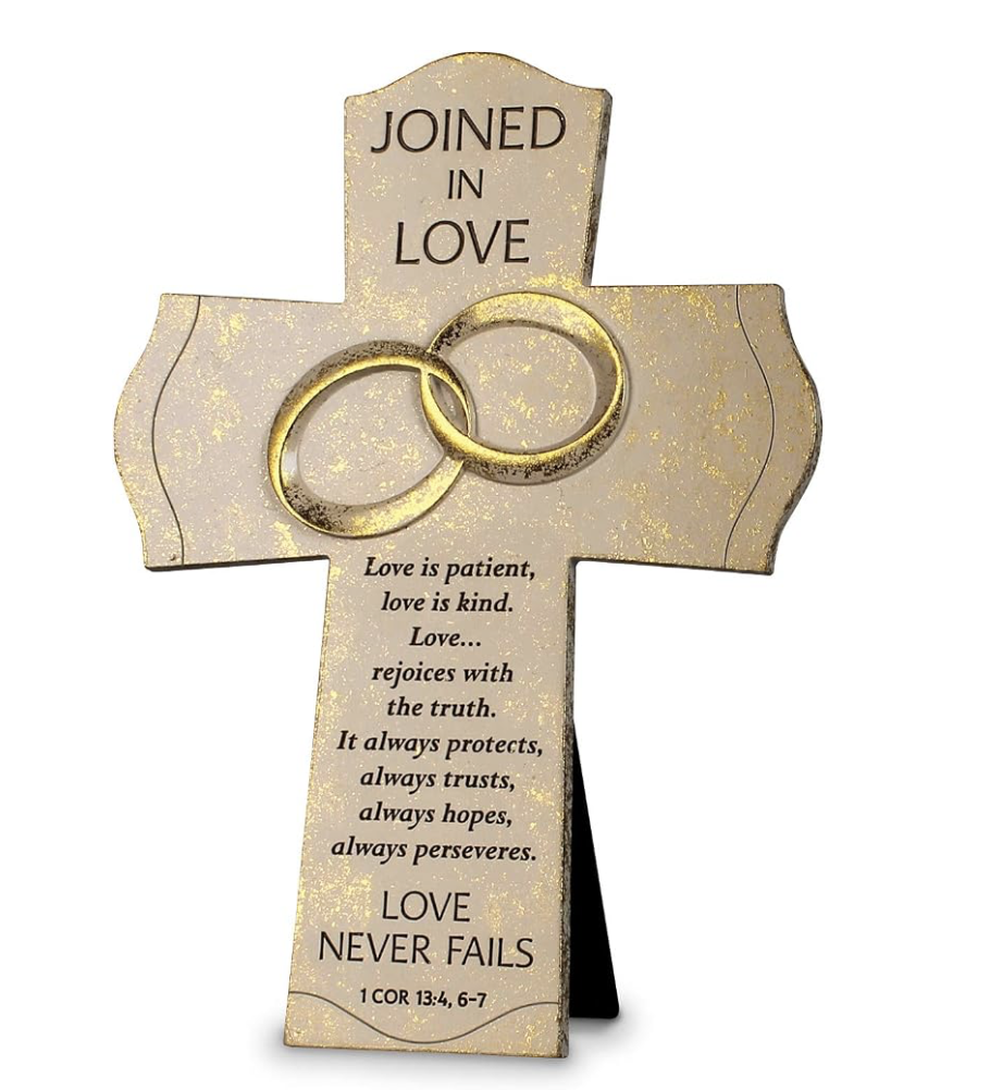 Wall Cross Joined In Love