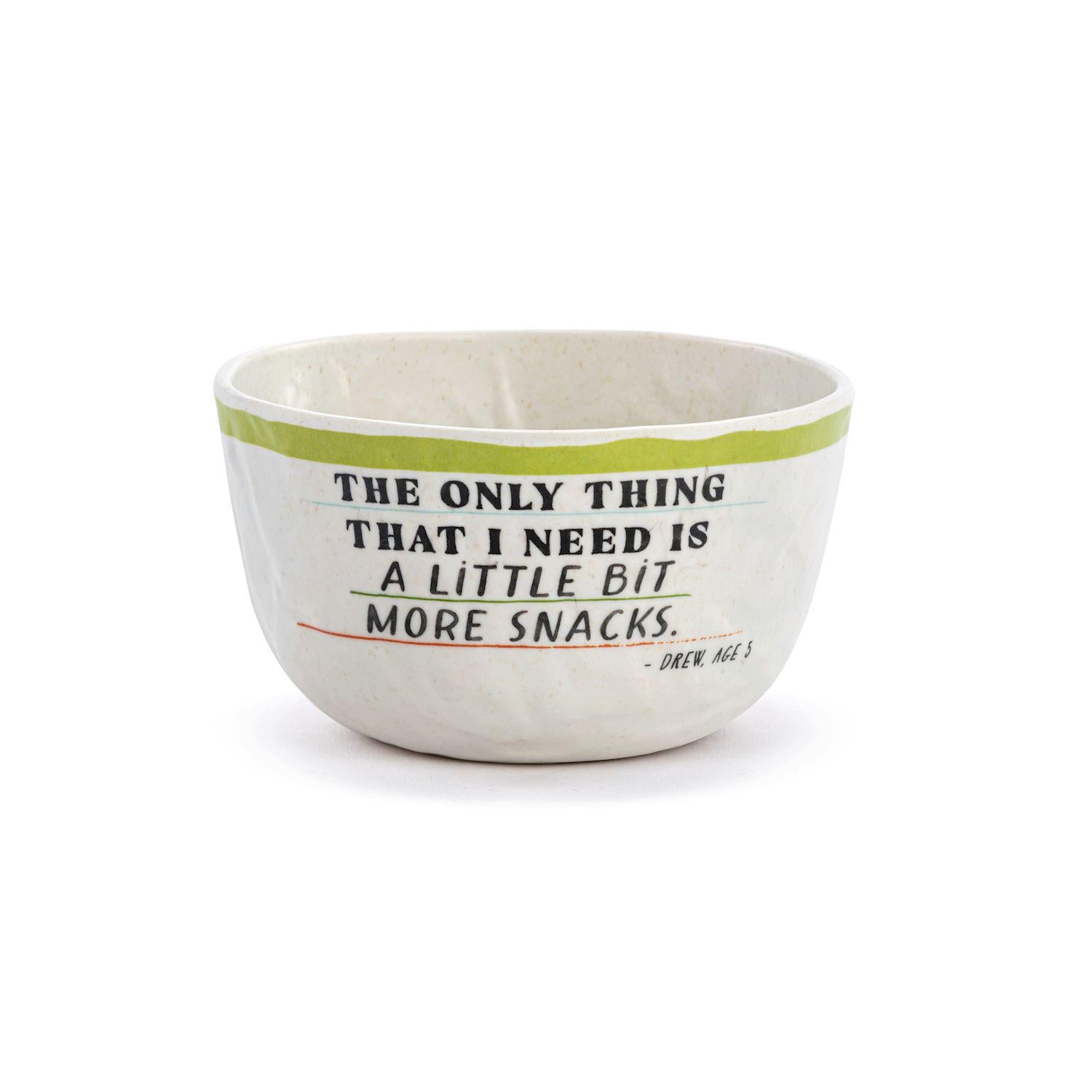Live From Snack Time Melamine Snack Bowl - 4.5in