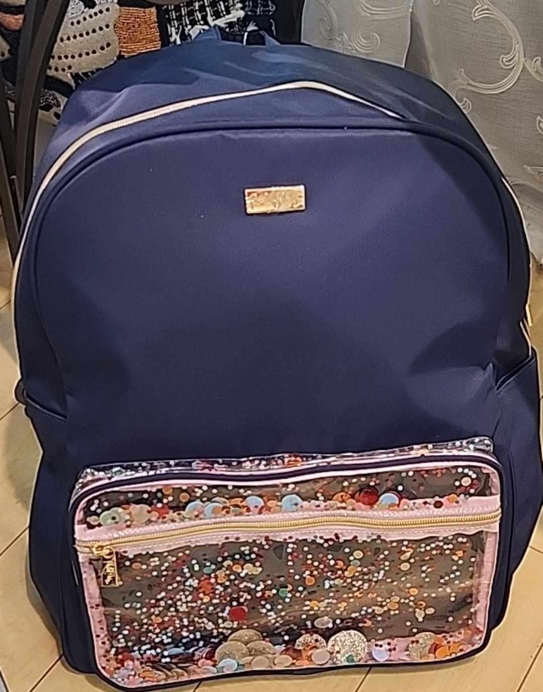 Navy In Love Essentials Backpack