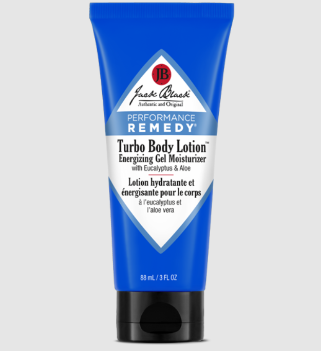 Jack Black Turbo Body Lotion Energizing Gel Moisturizer 3oz