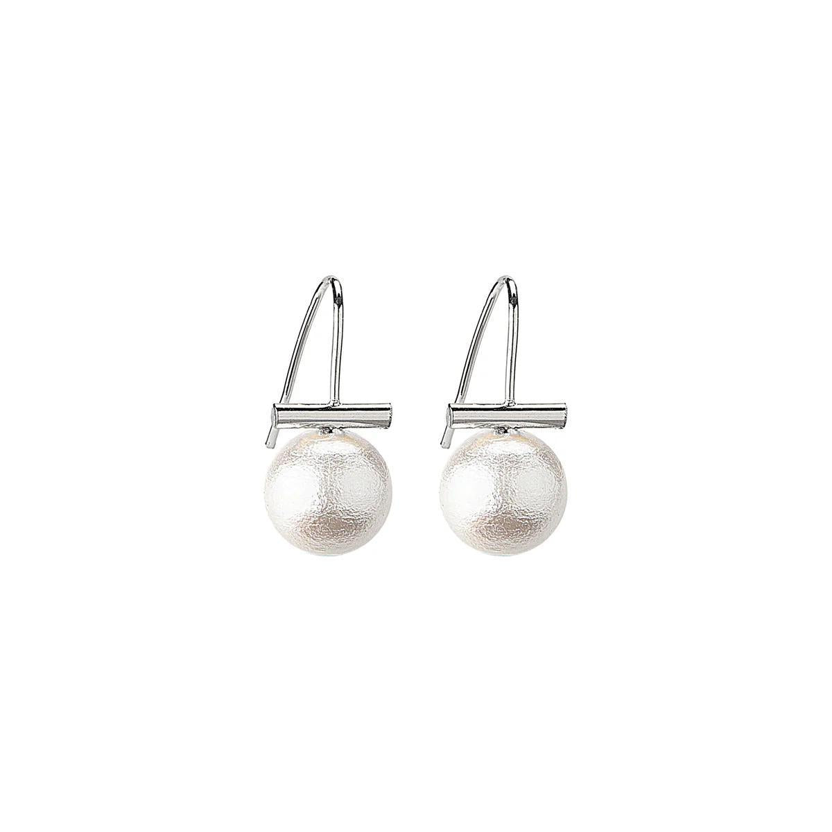 Alexa's Angels Expect a Miracle Cotton Pearl Earrings