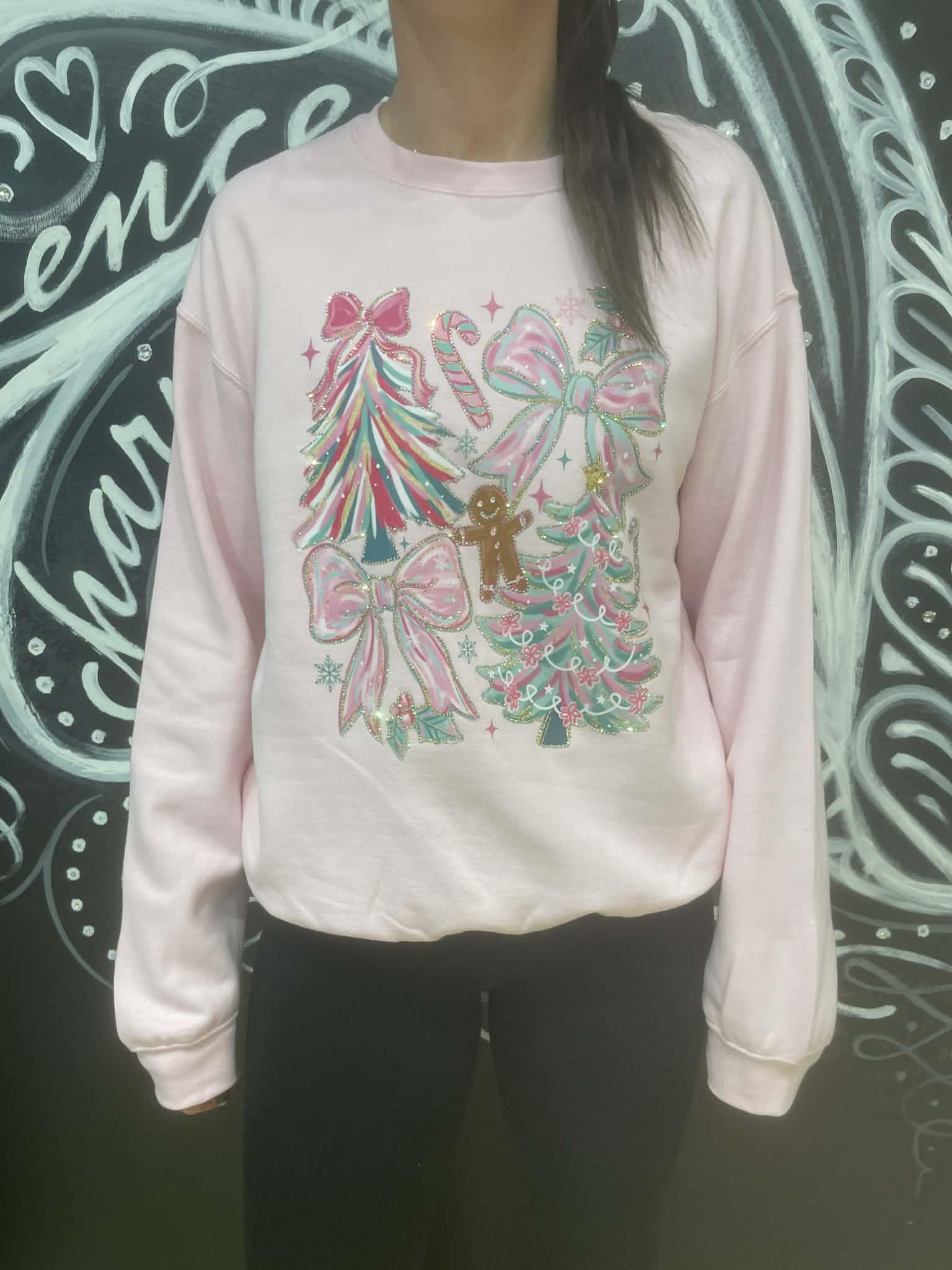 Gingerbread Tree Sweatshirt