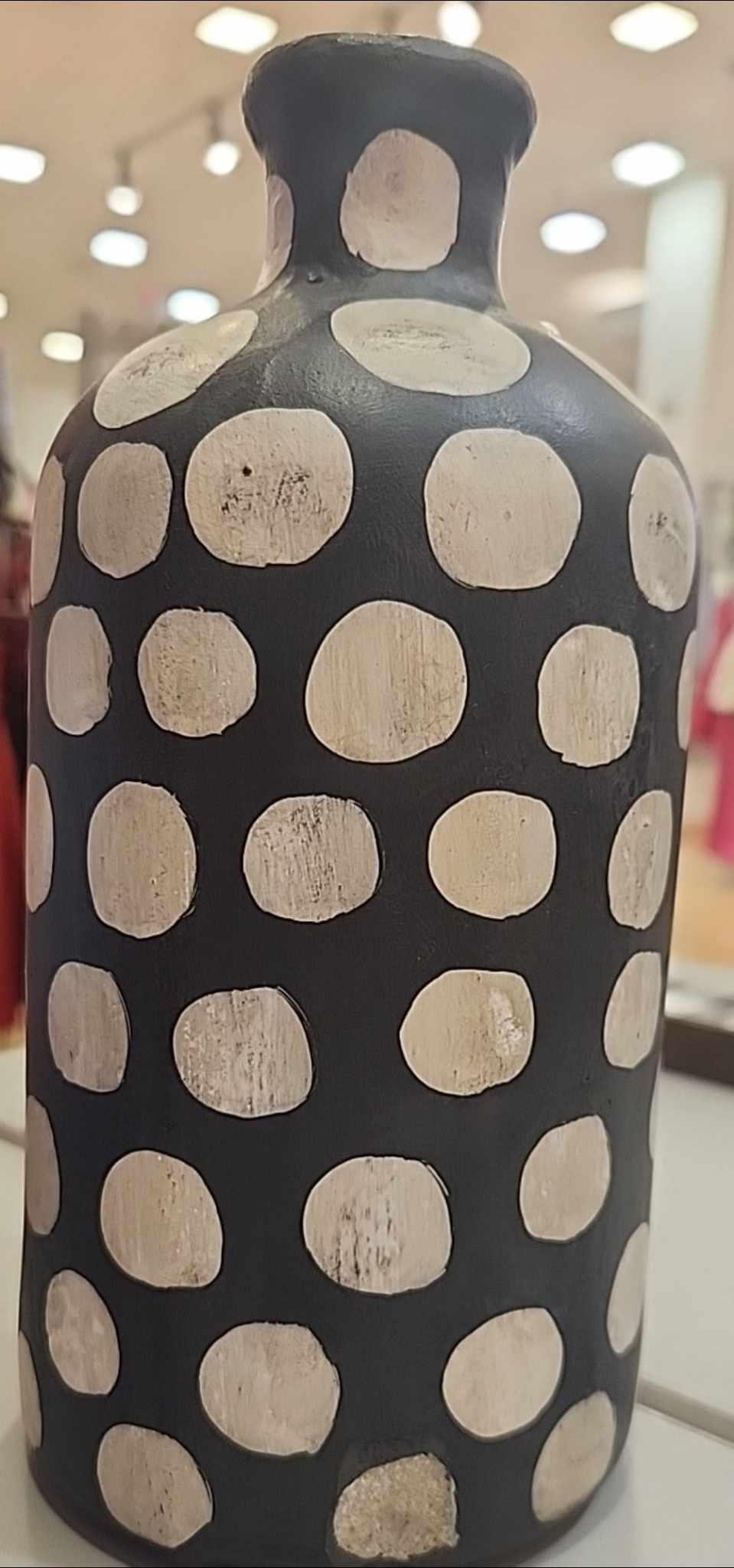 Black Terracotta Vase
