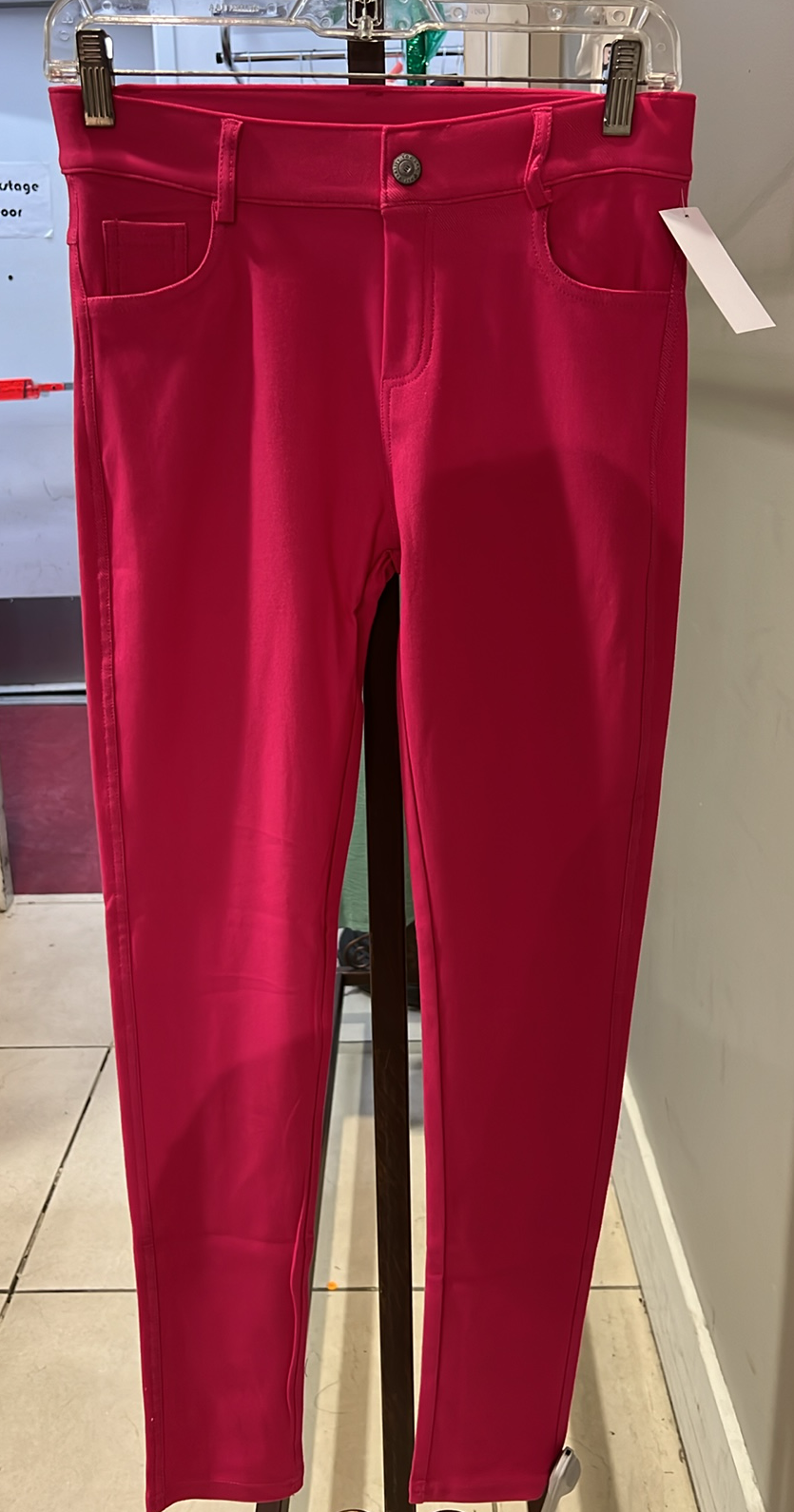 Pink Stretch Pants