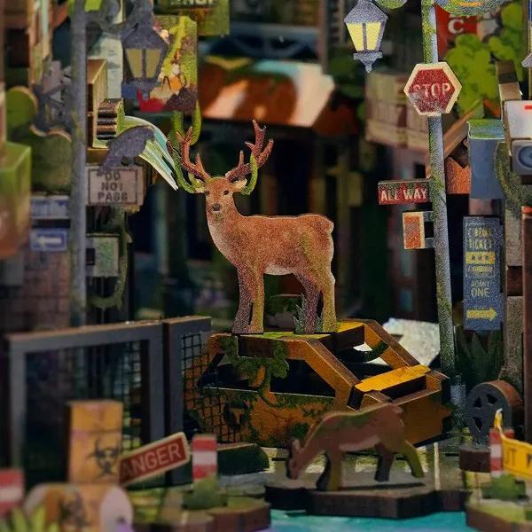 DIY 3D Book Nook Kit: Haven Zero