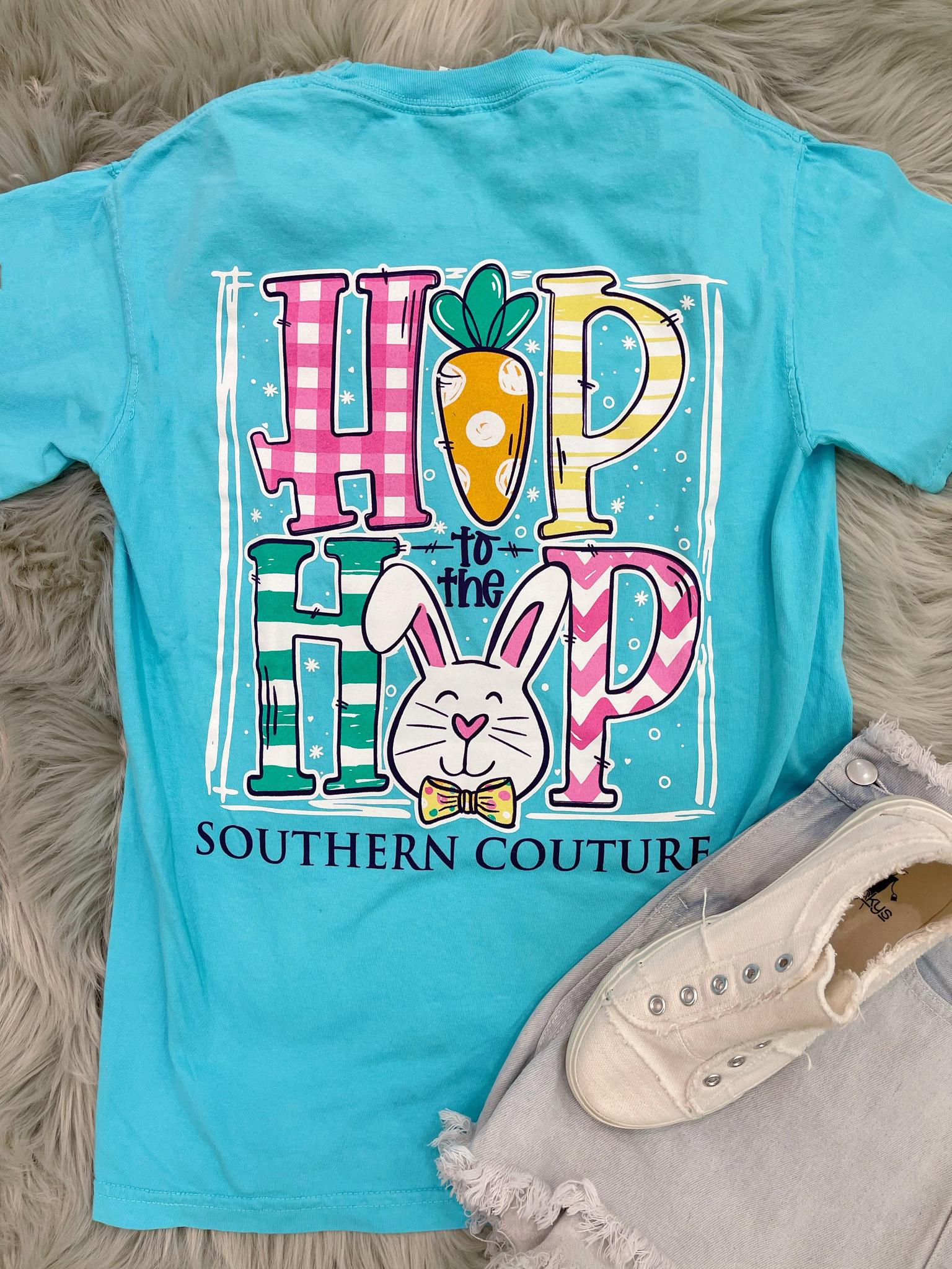 Hip To The Hop Lagoon Blue Tee