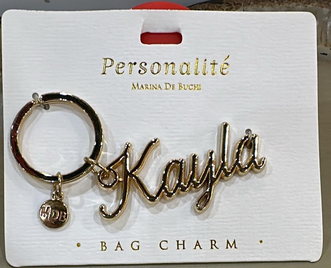 Kayla Bag Charm Keyring