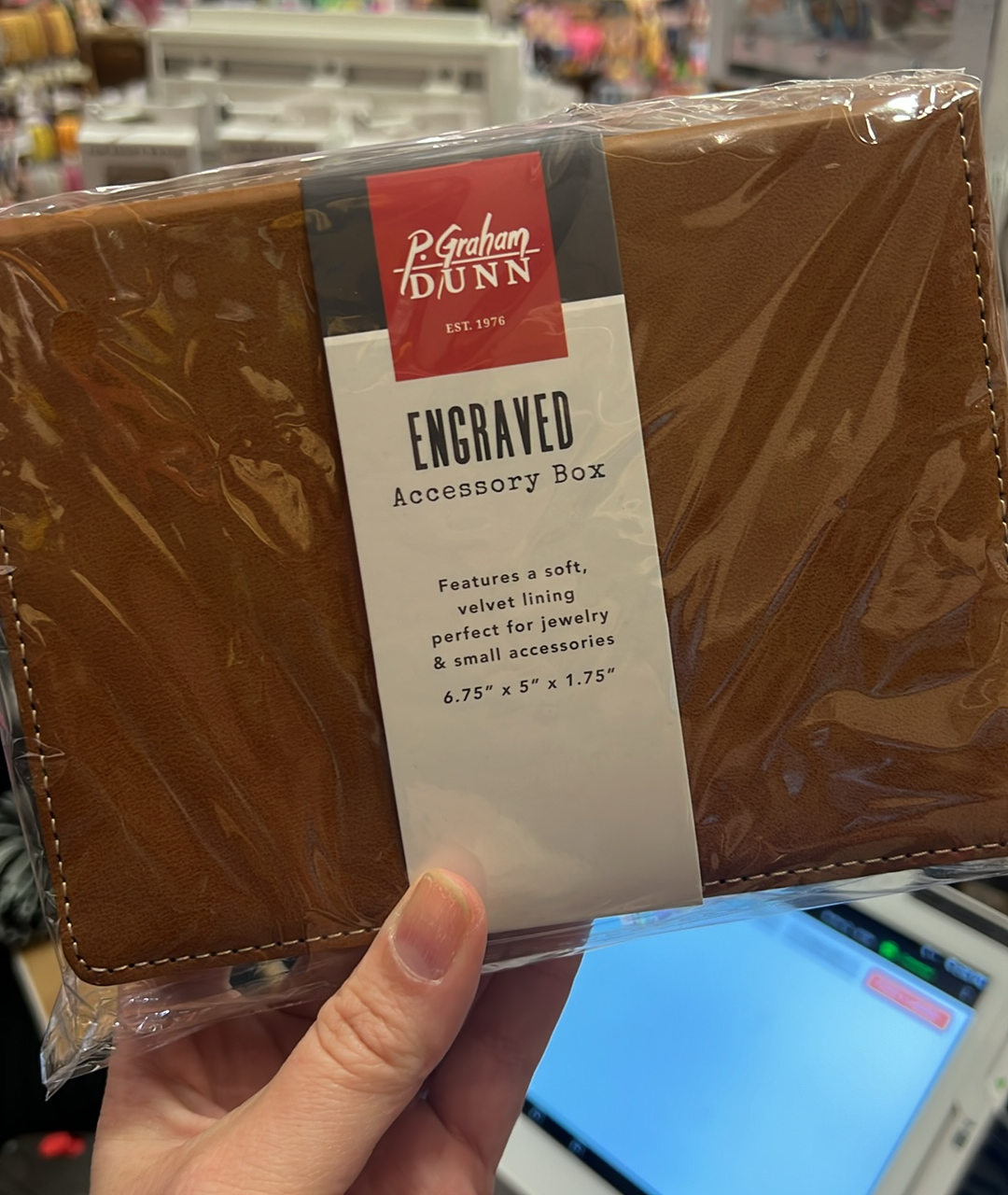 Engraved Accessory Box