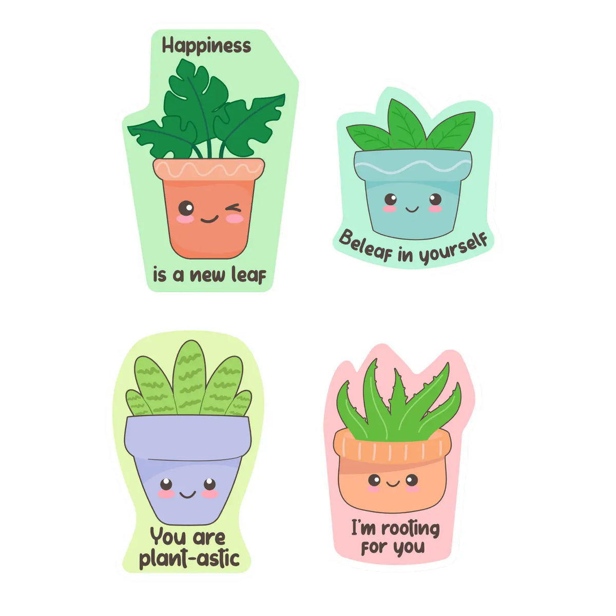 Craft Hero Pixelpop™ - The Positive Plant - Diamond Art Stickers