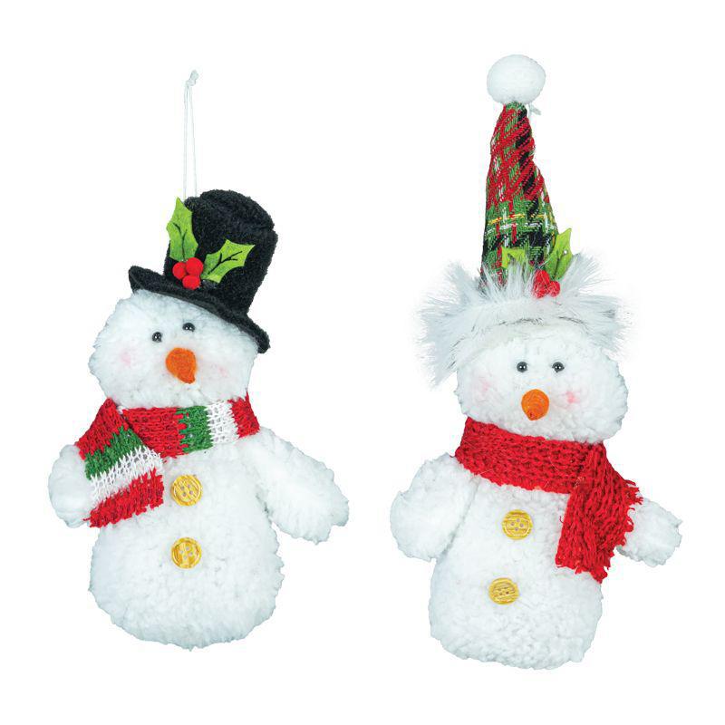 Traditional Snowman Ornament