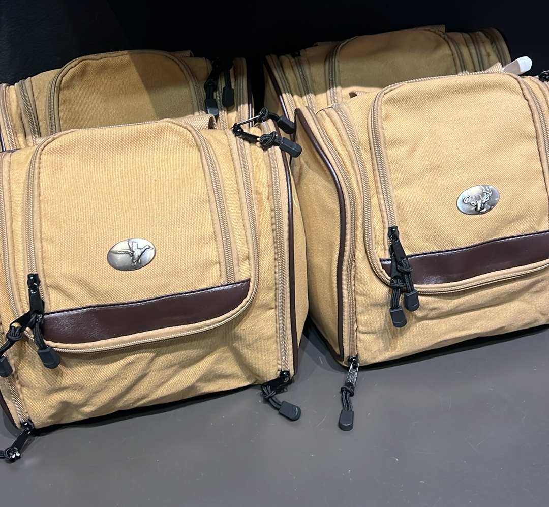 Khaki Canvas Toiletry Bag