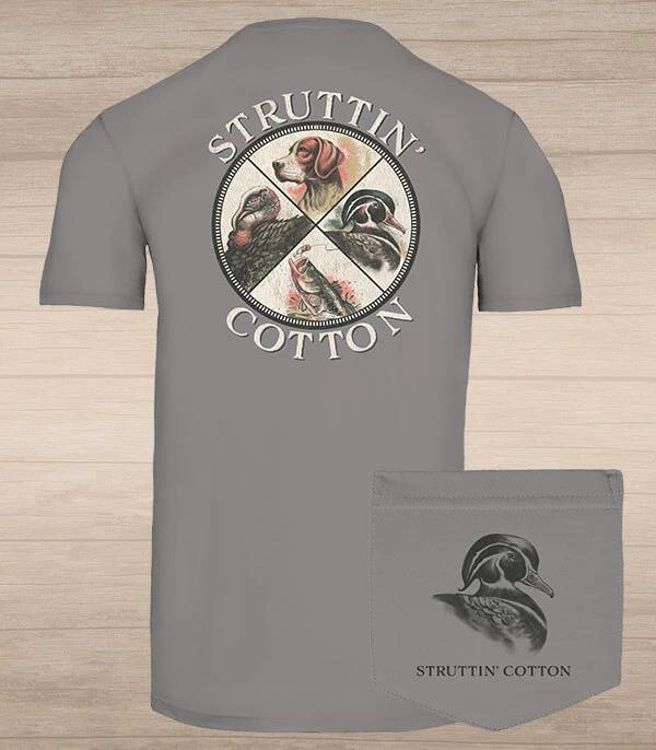 Compass Rose - Hurricane Grey T-Shirt