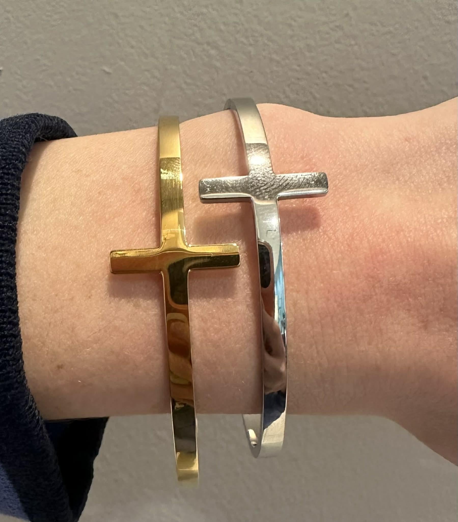 Cross Bracelet Cuff