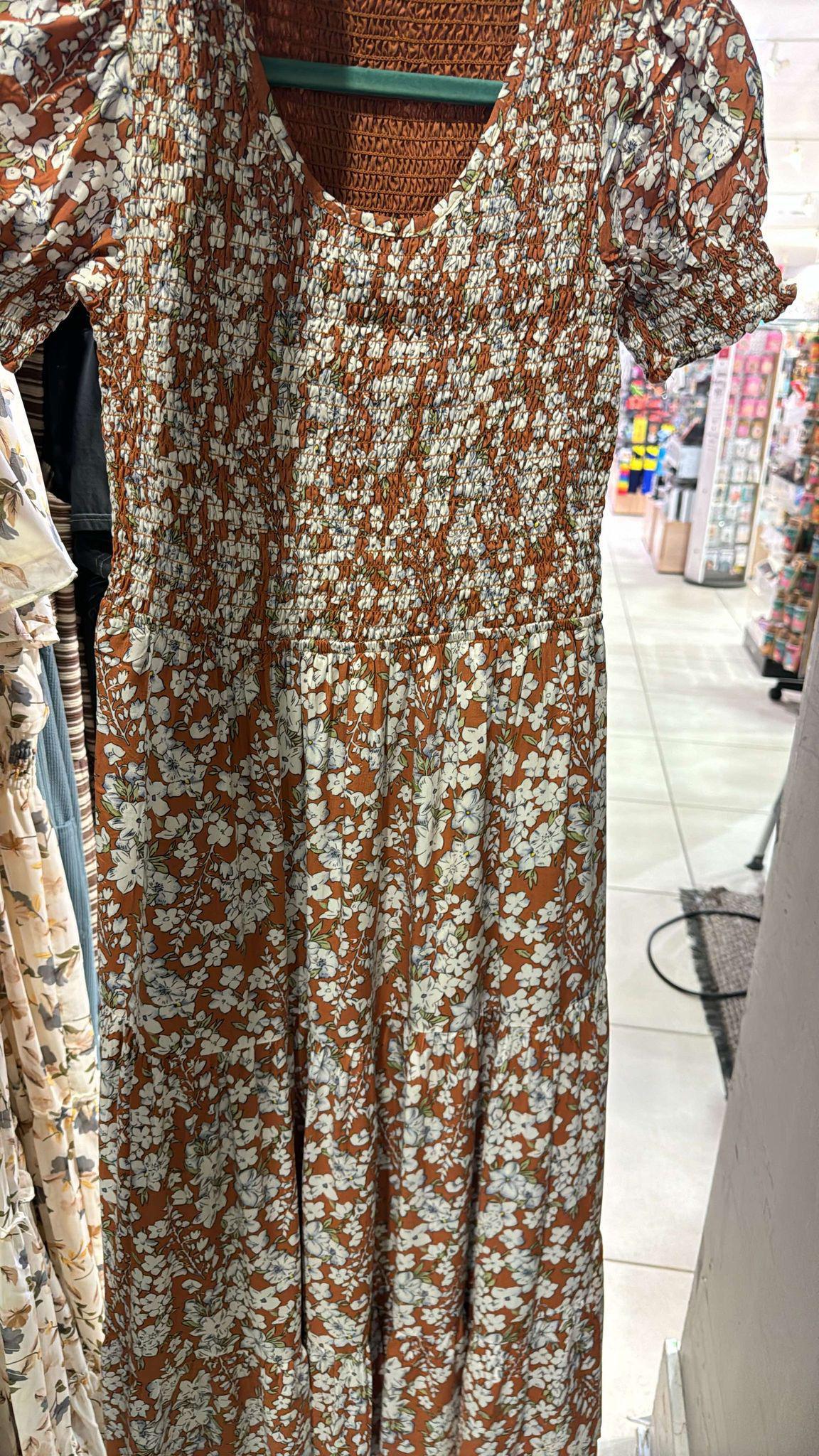 The Mccall Cinnamon Dress