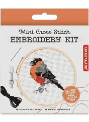 Mini Cross Stitch Embroidery Kit