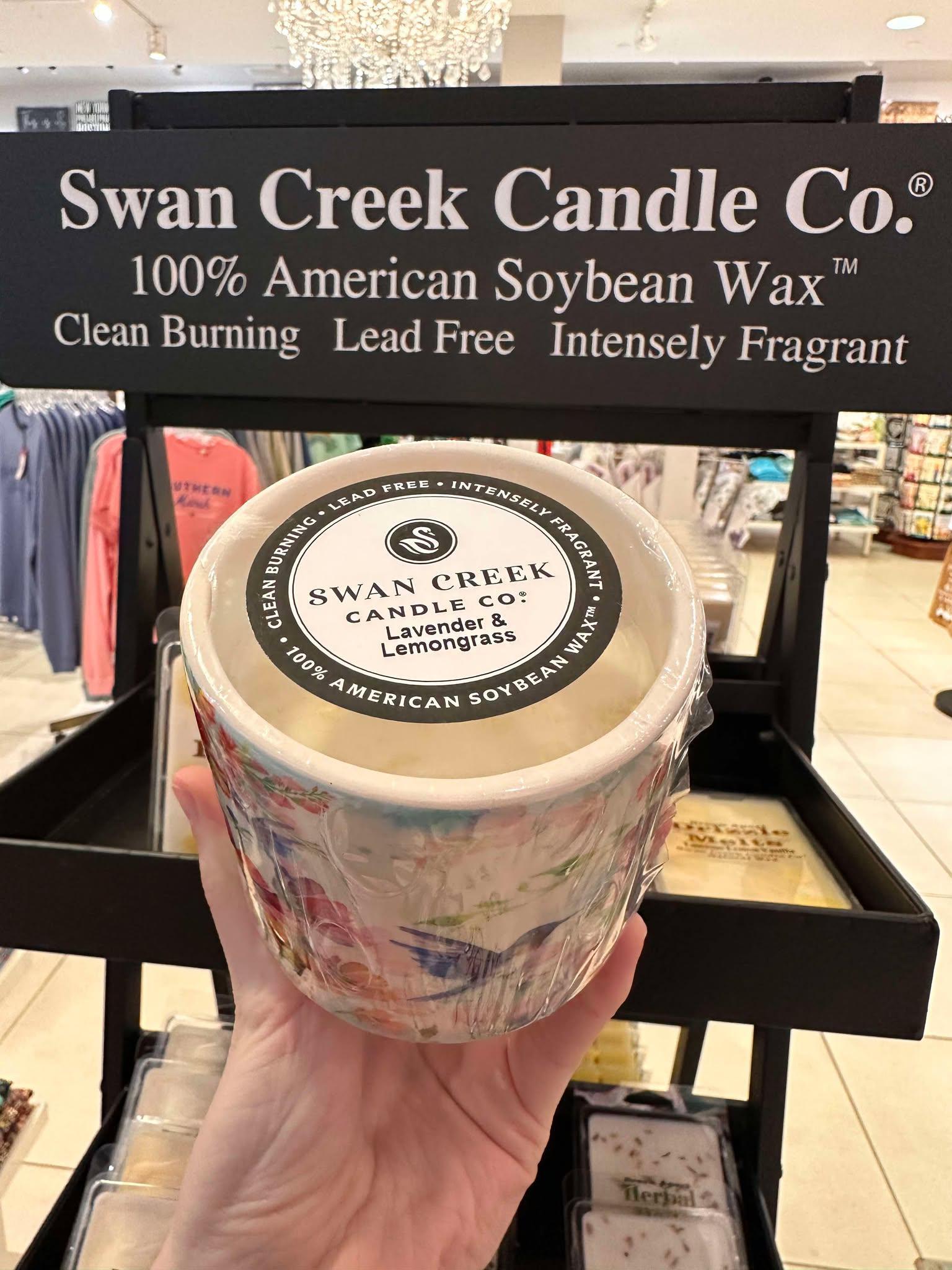Swan Creek Lavender & Lemongrass 9oz. Candle