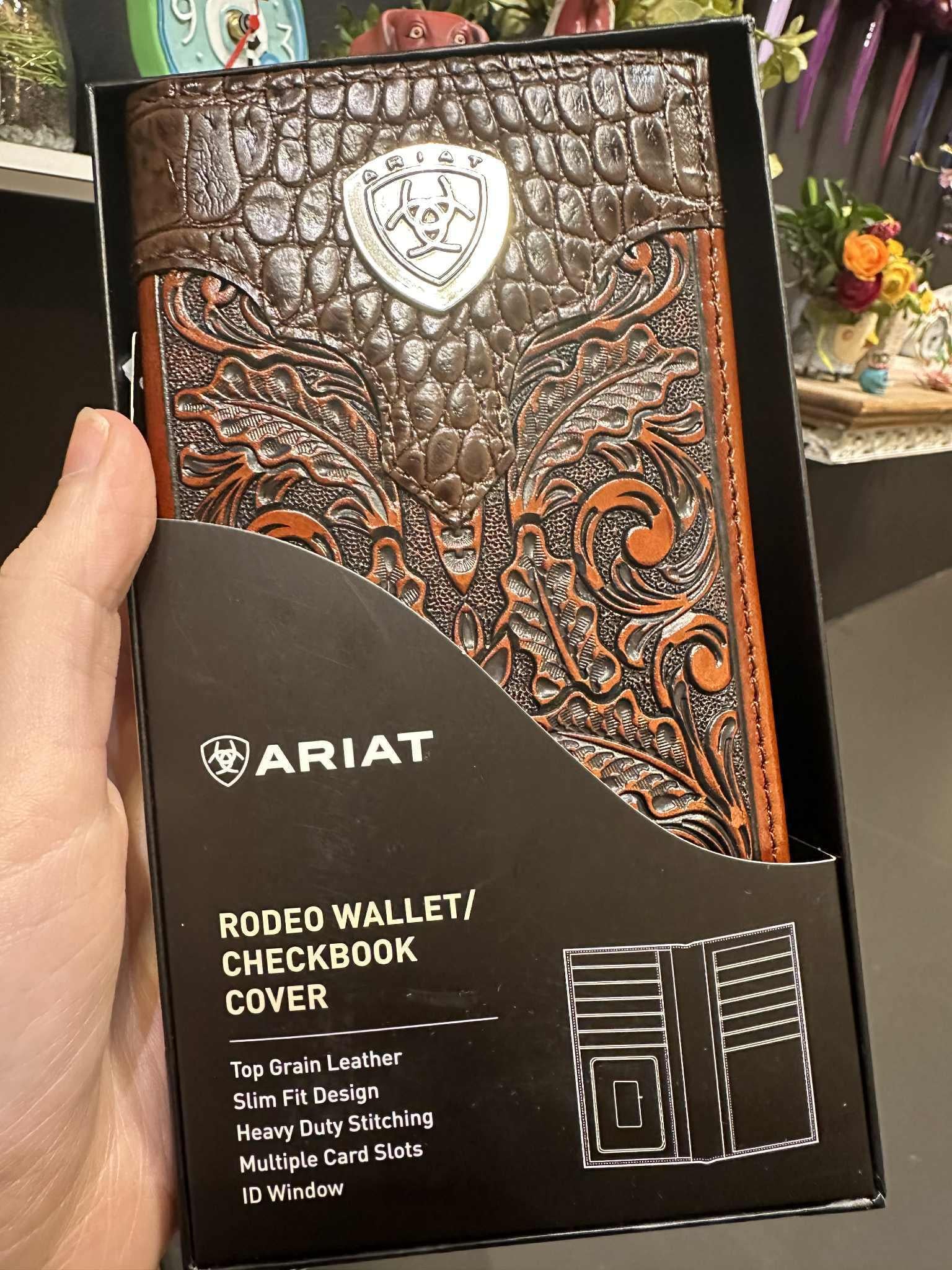 Ariat - Rodeo Wallet/Checkbook Cover