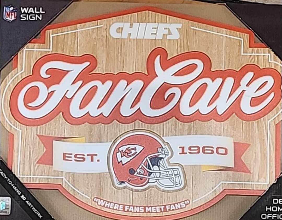 Chiefs Wall Sign