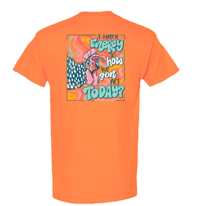 SC Classic I Match Energy Tee - Tangerine