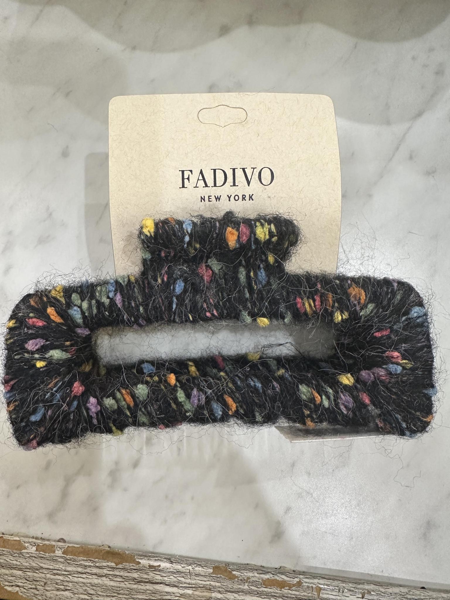 Yarn Wrapped Hair Clip