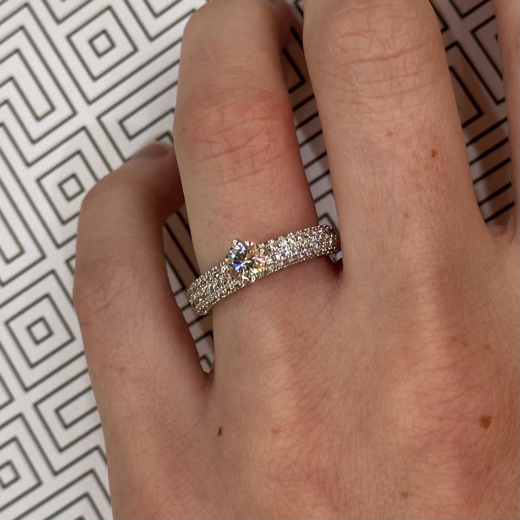 Style 6639 Zirconia Ring