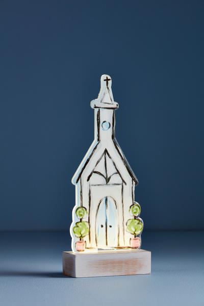 Acrylic Light-Up Church