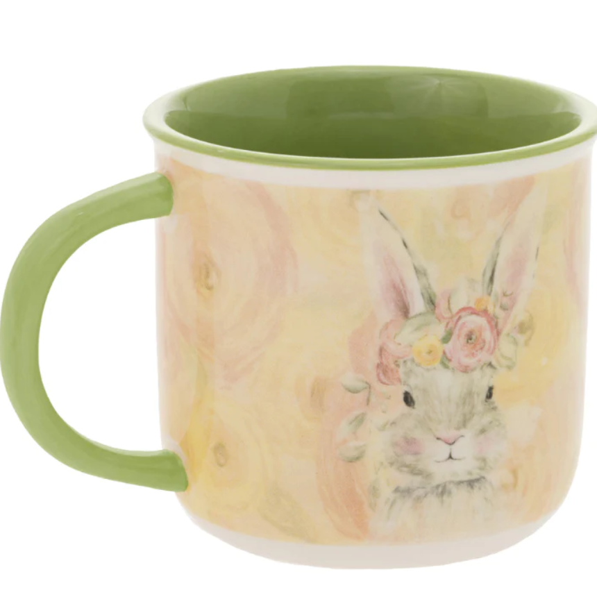 Bunny Flower Crown Mug