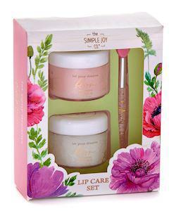 Lip Balm & Scrub Set