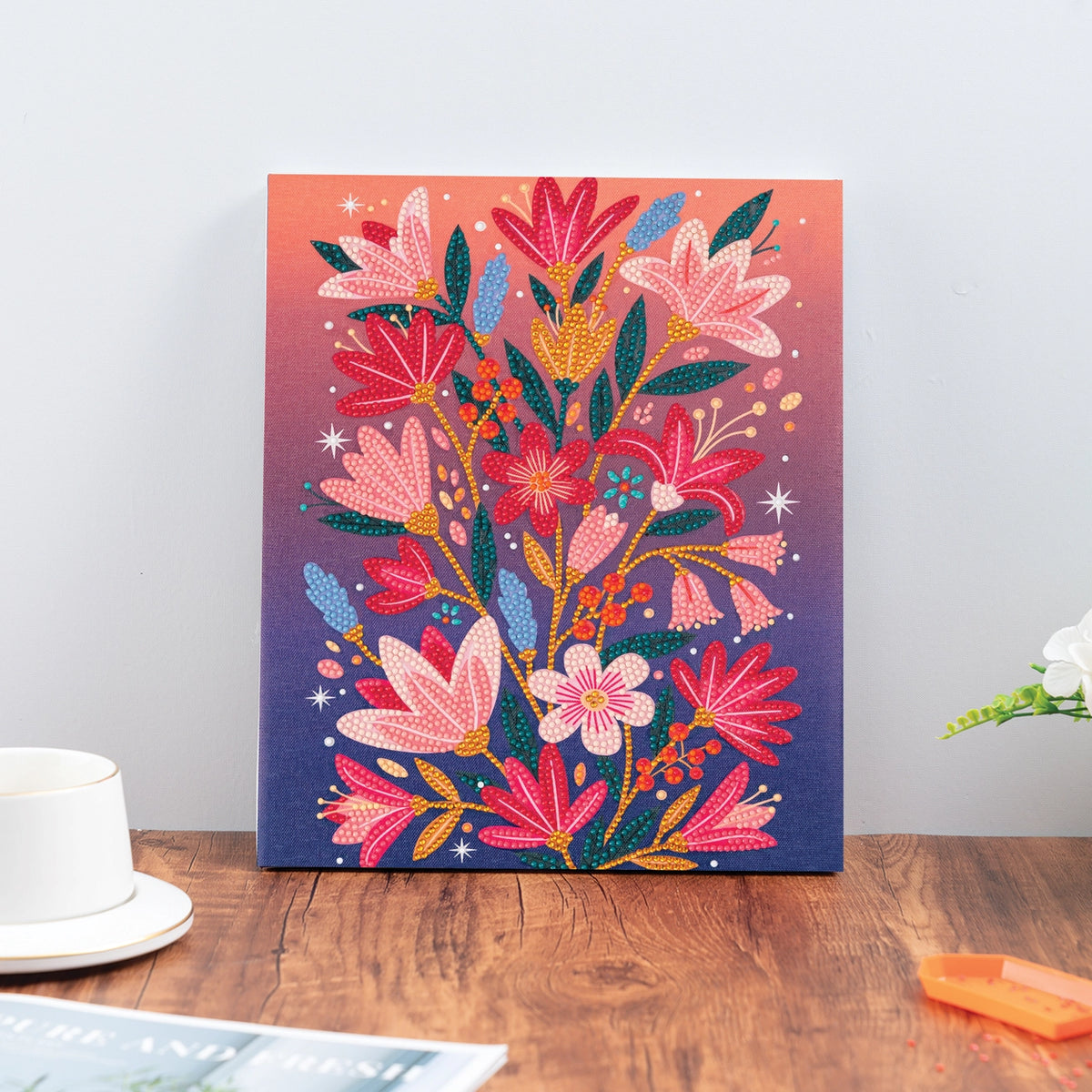 Craft Hero Pixelpop™ - Twilight Petals - Diamond Art Reset Kit