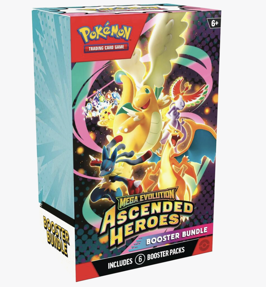 Pokemon Mega Evolution: Ascended Heroes Booster Bundle