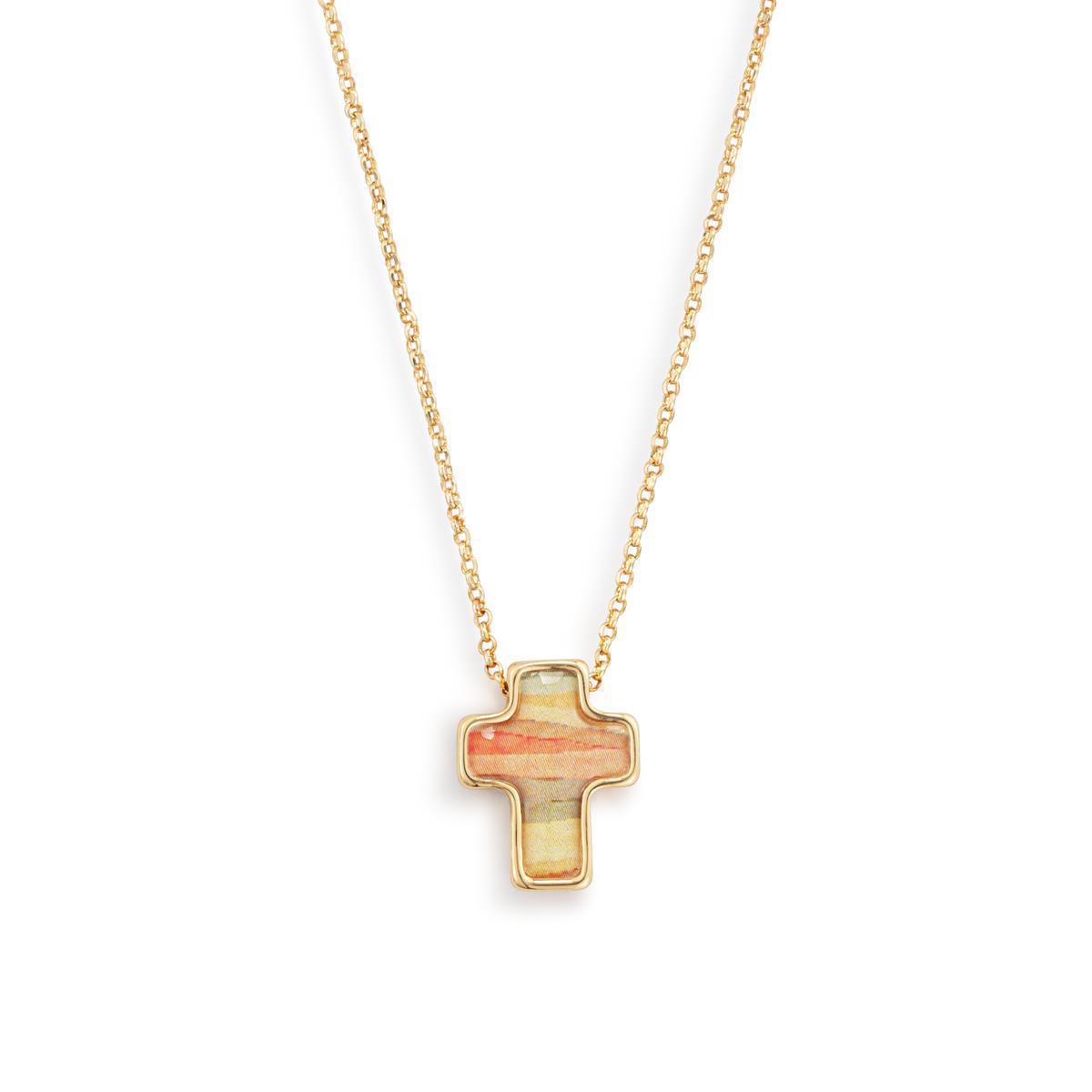 Love Artful Cross Necklace