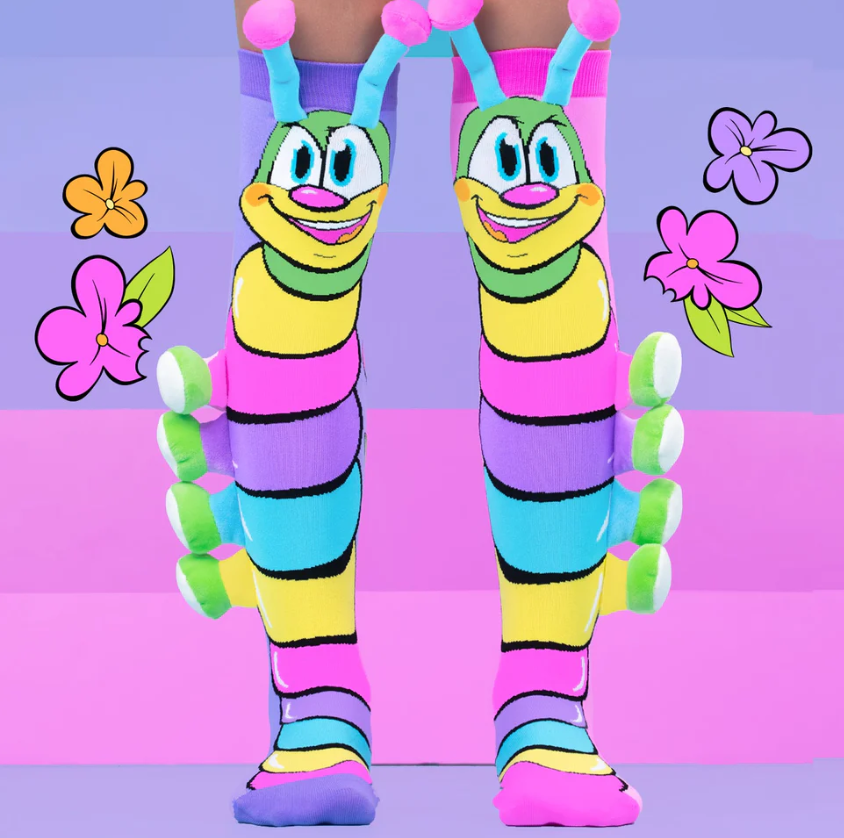 Caterpillar Socks