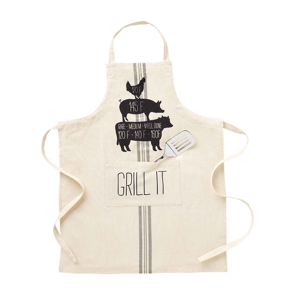 Grill It Apron And Spatula Set